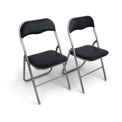 Chaises pliables similicuir - 2,