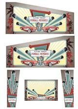 Stickers 50s Diner Pinball