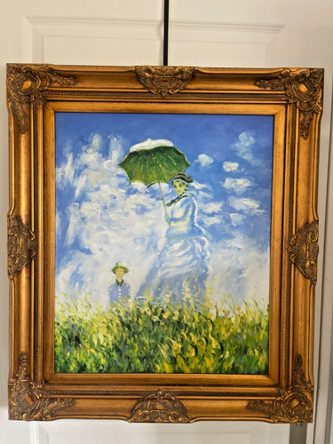 Ancien tableau peinture huile - tableau,