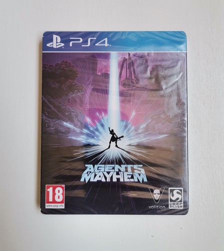 Agents mayhem steelbook - mayhem,