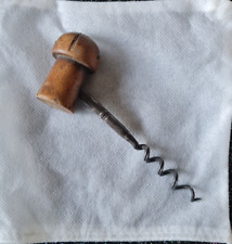 corkscrew corkscrew MC BRIDE 1888 wooden champagne corkscrew shape