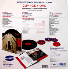 JOHNNY HALLYDAY. Super Deluxe Collector 71. Bonus CD Live 'Palavas les Flots'