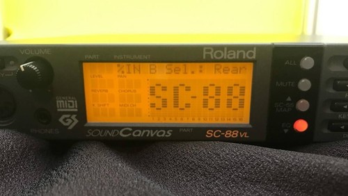 Roland 88vl sound canvas gs - sound,