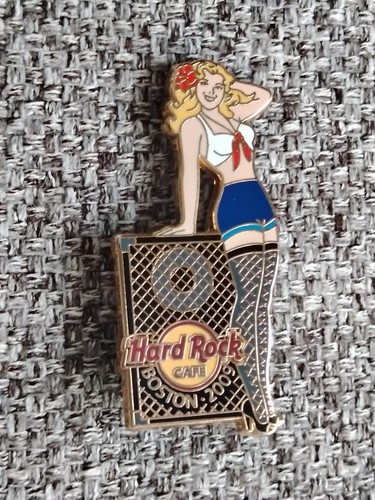 Pin girl hard rock - pin, cafe/