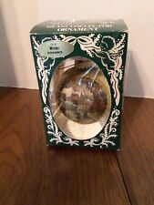 Vintage CHRISTMAS KREBS MASTERS ON SILK WINTER GOVAERTS 10-31 WINTERGLASS