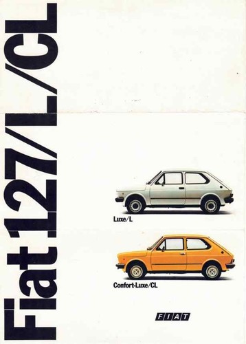 Catalogue brochure fiat - brochure, 127