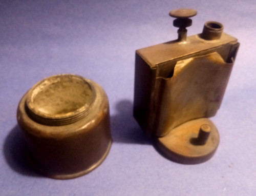 Ancienne lampe acétylène - ancienne,