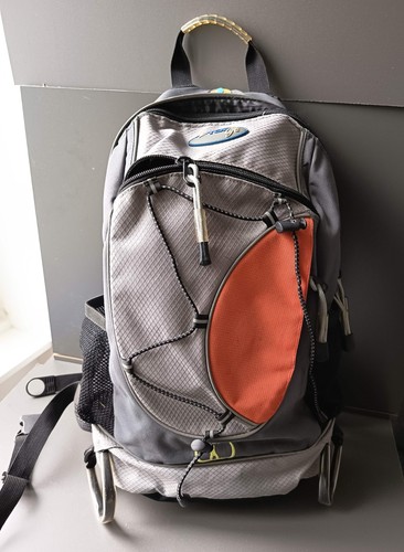 Sac dos randonée gris - dos,