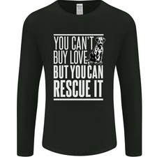 You Can'T Acheter Amour Drôle Réutilisable Chiot Chien Hommes Long Manche Pull