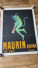 affiche ancienne original- CAPPIELLO - MAURINQUINA - 1906 - 120/160 - Vercasson