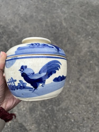 Pot gingembre chinois bleu - chinois,