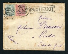 Rare lettre Paquebot d'Aden