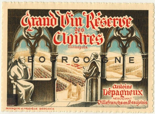 Etiquette vin - etiquette, de