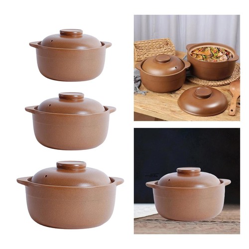 Pot argile avec couvercle - pot,