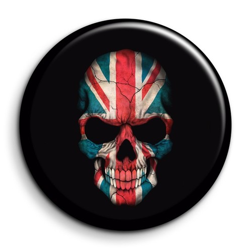 Crâne united kingdom badge - united,