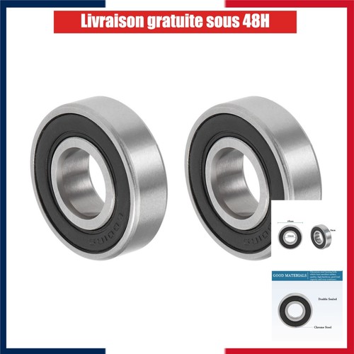 Roulements billes 6001 2rs - roulements, 6001-2rs
