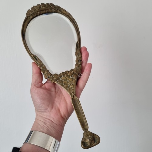 Miroir bronze art nouveau 1900 - miroir,