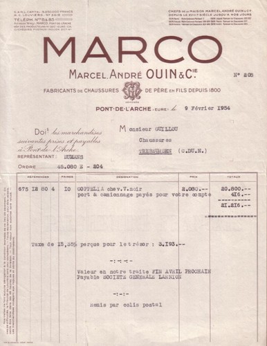 Pont arche lettre - de, marco