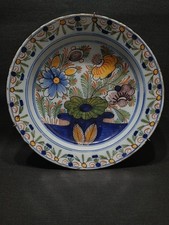 Plat en faience de Delft XVIII