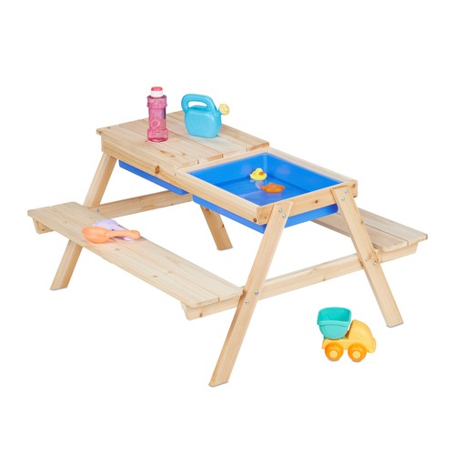 Table bois enfant - , pique