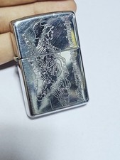 Antique Vintage Zippo USA Army Recharge Lighter 