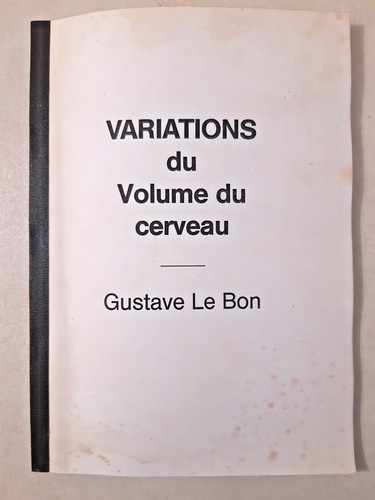 Gustave bon variation - le, bon.