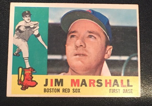 1960 topps 267 jim - 267, marshall