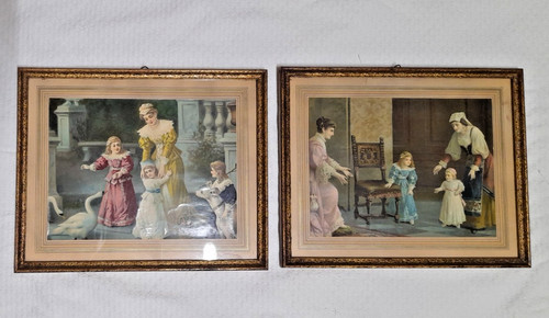 Paire chromolithographies - paire,