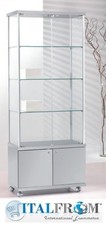 Vitrine en Verre H183x93x39 cm