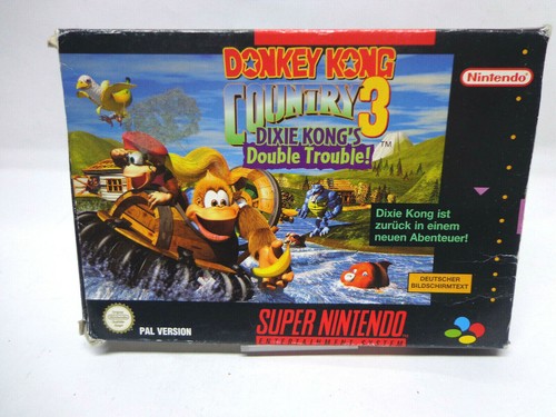 Nintendo super snes - nintendo, donkey