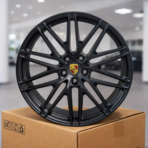 Jantes 5x130 noir macan - 4x,