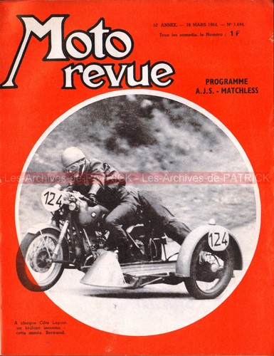Moto revue 1684 ajs matchless - moto,