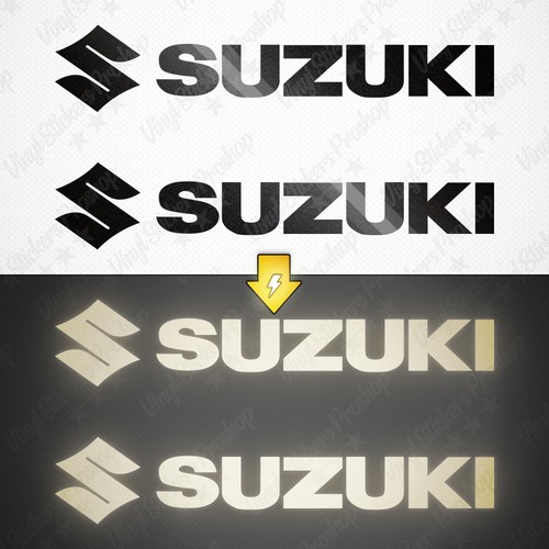 Stickers suzuki cm noir - stickers, 15