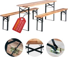 Ensemble brasserie table - table, banc