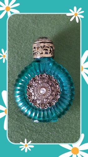 Ancien flacon parfum verre - flacon,