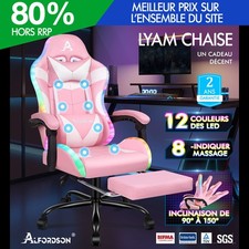 ALFORDSON Chaise de Jeu Bureau