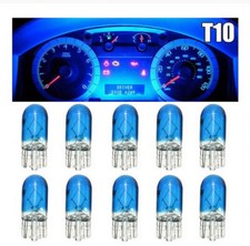 10x Ampoules W5W T10 Bleu