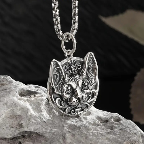 Sphynx cat jewelry vintage - sphynx,