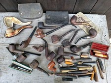 Ensemble Lot Pipes Fumoirs