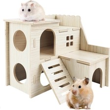 Cabane Hamster Maison Bois