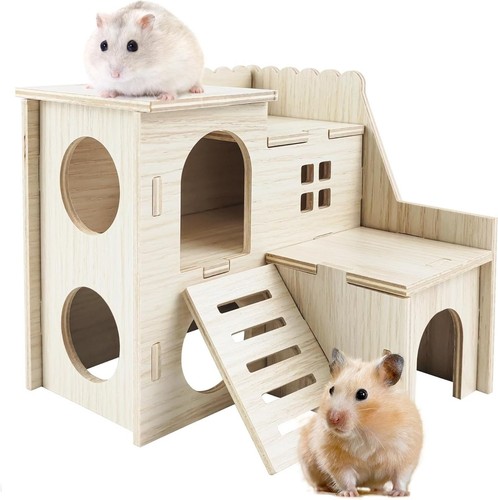 Cabane hamster maison - cabane, bois