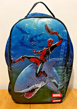 Sprayground Limited Edition Marvel Deadpool Attack Shark Backpack