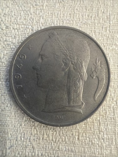 Pièce monnaie belge - monnaie, 5