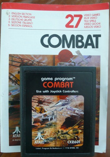 Combat jeu console atari - combat, 2600