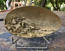 Vide poche Art Nouveau en bronze jeune femme XIXE XXE 