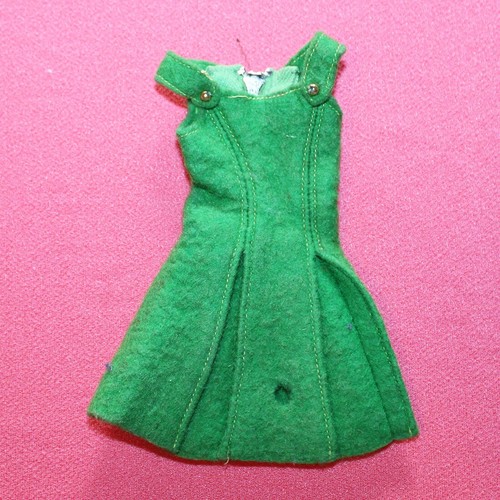 Robe verte pour - poupée, barbie