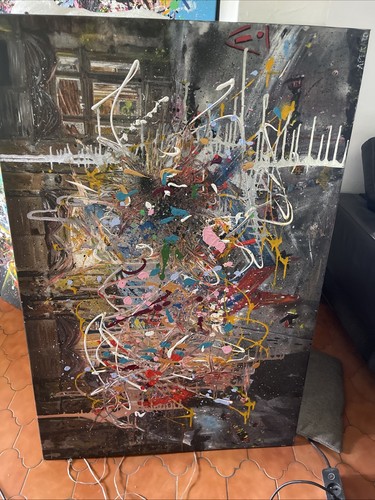 Tableau art contemporain - tableau,