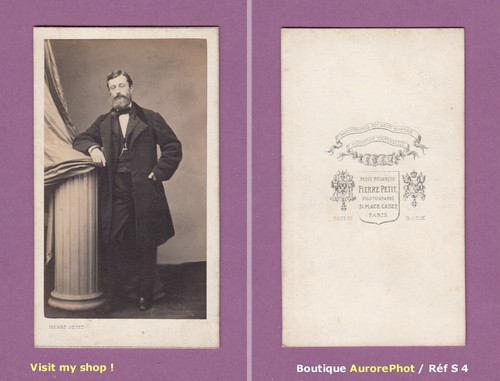 Cdv pierre petit - pierre, paris