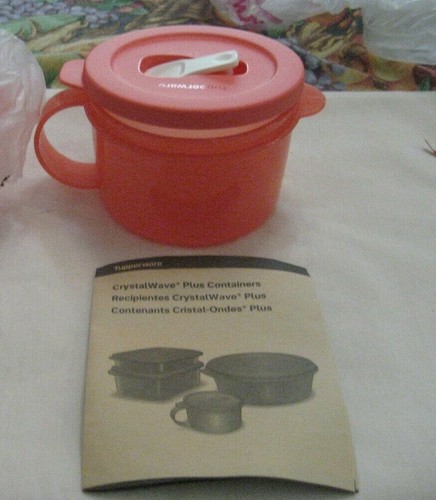 Tupperware crystal wave soup - crystal,