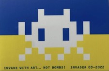 INVADER - Sticker « Ukraine X MIMA » (Sold Out)